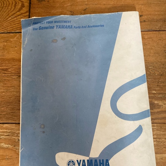 YZ400FL1 service Manual book - Picture 2 of 2